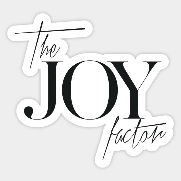 The Joy Factor Sticker by TheXFactor